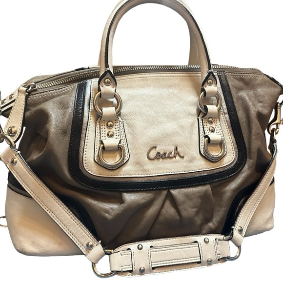 Vintage Coach Ashley leather Carryall Satchel - Picture 2 of 12